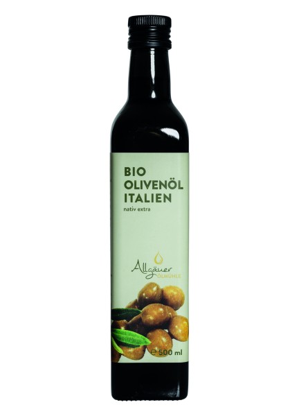 Bio Olivenöl aus Italien, nativ, 500ml