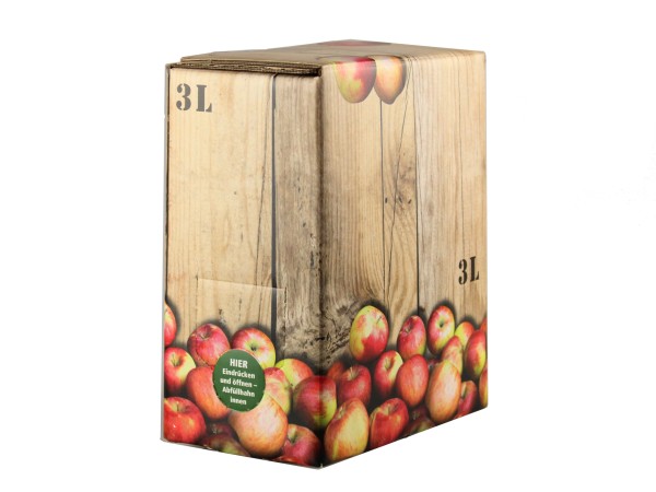 Apfel Direktsaft -eigener Anbau- 3 Liter Bag in Box